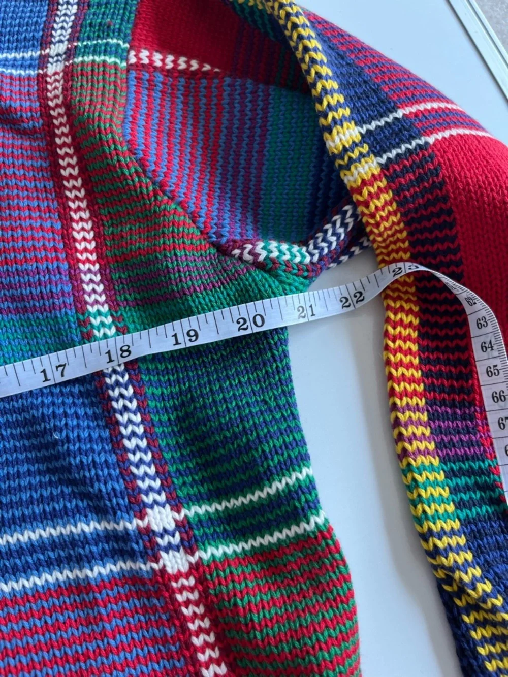 Ralph Lauren Multicolor Plaid Crewneck Sweater